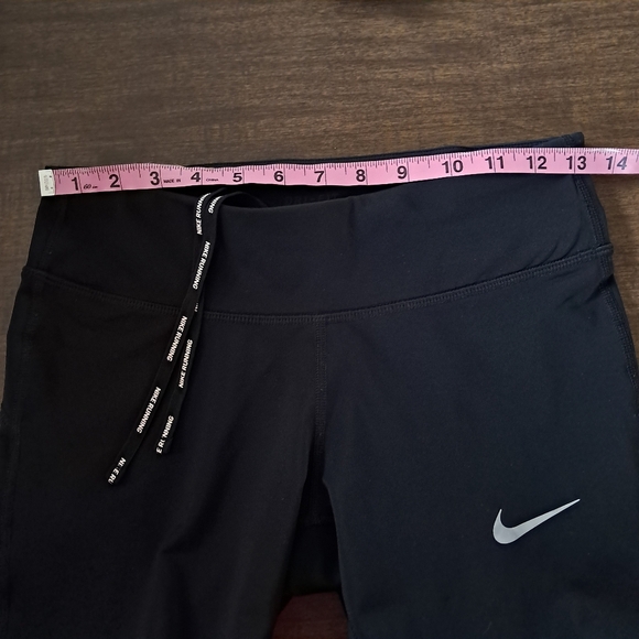 Nike Running Leggings Womens Size Small Dri-Fit Stretch Active Black - Picture 9 of 10
